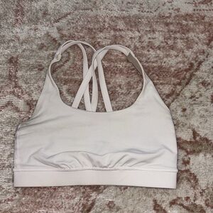 Women's Cream Sports Bra